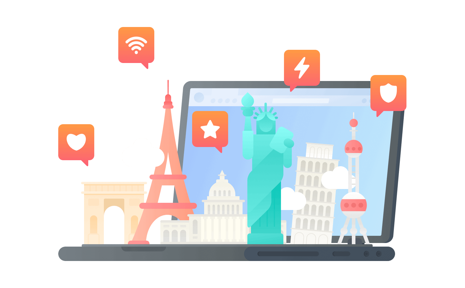 在乌拉圭连接到中国的代理 - 海龟VPN